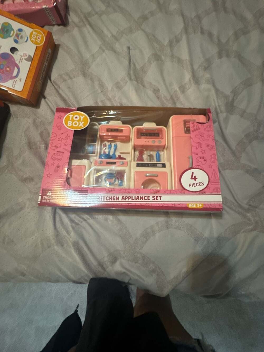 Toy Box 4-Piece Kitchen Appliance Set
